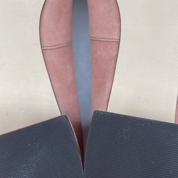 Talbots 8M Leather Slip On Comfy Block Heel Shoes. - Picture 11 of 11